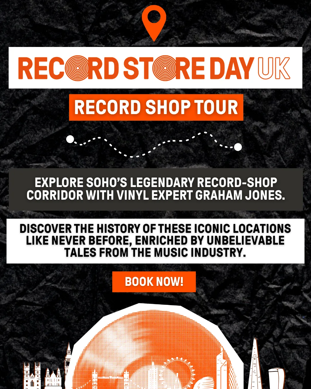 Walk legendary record shops with an insider