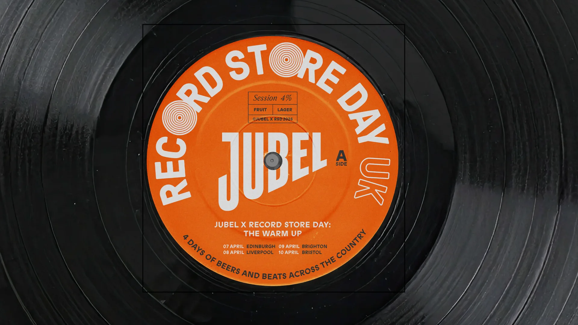 JUBEL X RECORD STORE DAY: THE WARM UP