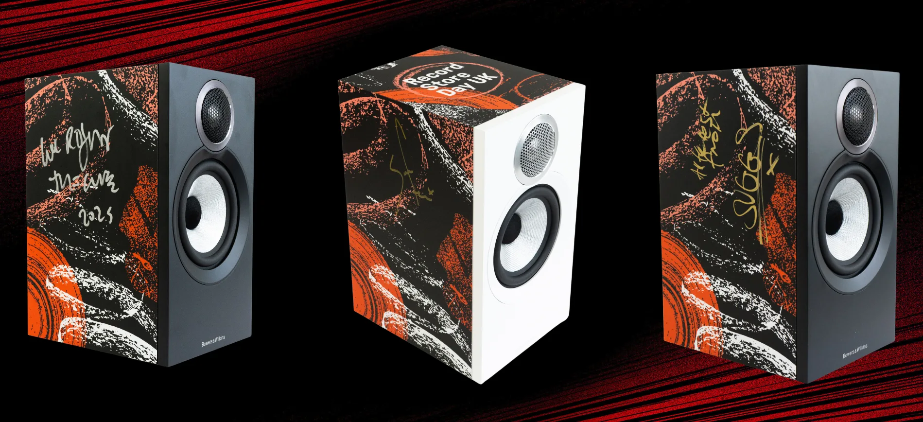 Win a limited edition Bowers & Wilkins’ award-winning 607 S3 bookshelf loudspeaker, signed by Sam Fender, Robert Smith or Suggs