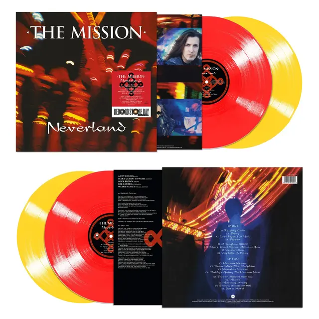 Neverland (30th Anniversary Edition) (140g Translucent Red and Translucent Yellow vinyl) (RSD 2025) - Preview 2
