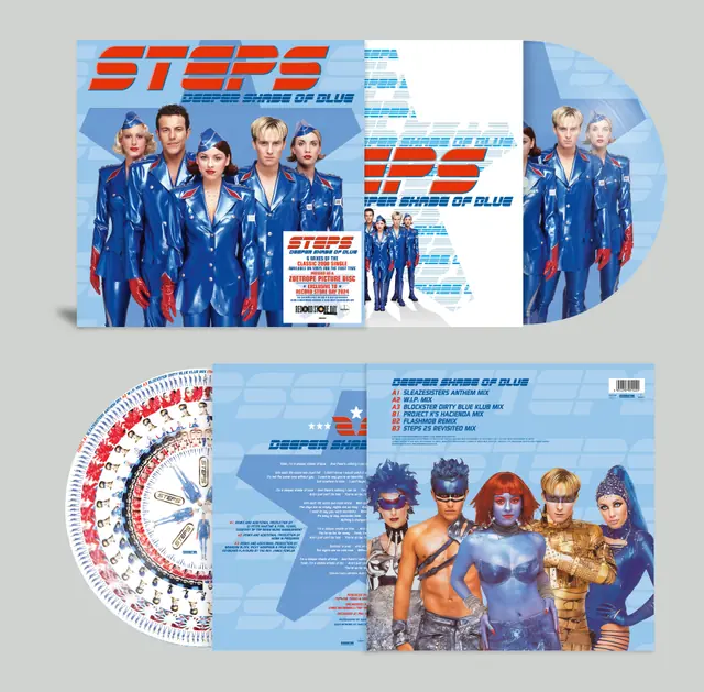 Deeper Shade Of Blue – The Remixes (Zoetrope Picture Disc RSD 2024) - Preview 2